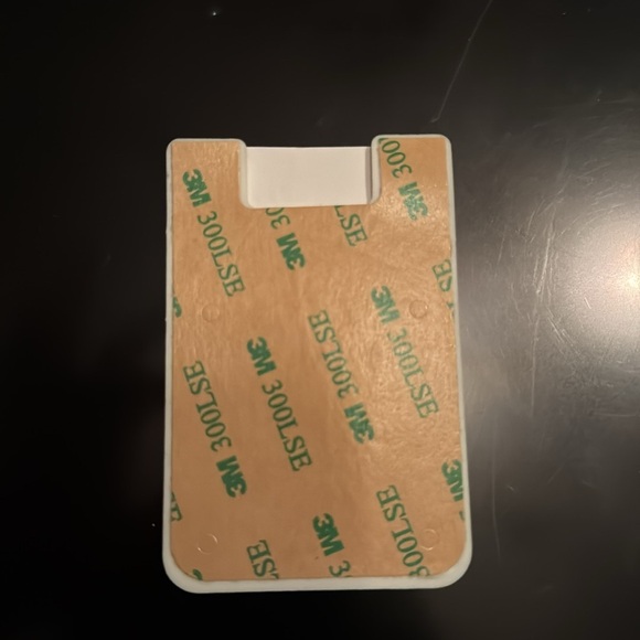 White Phone Card Holder / here for the girls - Picture 3 of 3